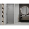 Mexen Roma ușa de duș cu balamale 70 cm, transparent, Crom - 854-070-000-01-00