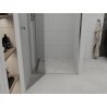 Mexen Roma 95 cm-es nyíló zuhanyajtó, átlátszó, króm - 854-095-000-01-00