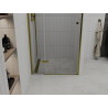 Mexen Roma ușă de duș batantă 80 cm, transparentă, aurie - 854-080-000-50-00