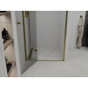 Mexen Roma ușă de duș pivotantă 90 cm, transparentă, aurie - 854-090-000-50-00