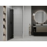 Mexen Roma uși de duș cu deschidere de 90 cm, grafit, crom - 854-090-000-01-40