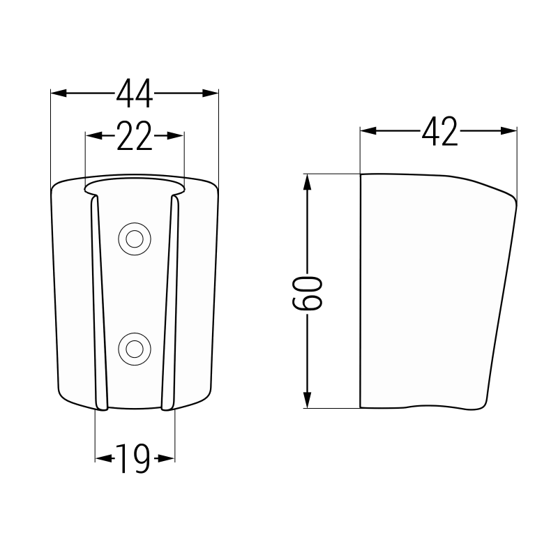 Mexen zuhany tartó, fekete - 79352-70