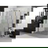 Mexen Exo cabină de duș cu deschidere 80 x 95 cm, transparent, auriu - 814-080-095-50-00