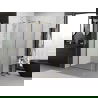 Mexen Exo cabină de duș cu deschidere 80 x 95 cm, transparent, auriu - 814-080-095-50-00