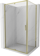 Mexen Exo-R 110 x 85 cm-es nyíló zuhanykabin, átlátszó, arany - 819-110-085-50-00