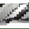 Mexen Exo cabină de duș pivotantă 135 x 85 cm, transparentă, auriu - 819-135-085-50-00