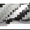 Mexen Exo cabină de duș pivotantă 100 x 100 cm, transparent, auriu - 819-100-100-50-00