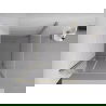 Mexen Exo cabină de duș pivotantă 100 x 100 cm, transparent, auriu - 819-100-100-50-00