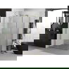 Mexen Exo cabină de duș pivotantă 100 x 95 cm, transparentă, aurie - 8182-100-095-50-00