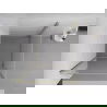 Cabină de duș cu ușă batantă Mexen Exo 85 x 85 cm, transparent, aurie - 8181-085-085-50-00