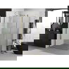 Mexen Exo cabină de duș pivotantă 80 x 100 cm, transparentă, aurie - 817-080-100-50-00