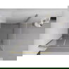 Mexen Exo cabină de duș pliabilă 70 x 70 cm, transparentă, auriu - 816-070-070-50-00