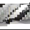 Mexen Exo cabină de duș pliabilă 85 x 85 cm, transparentă, aurie - 816-085-085-50-00