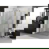 Mexen Exo cabină de duș pliabilă 70 x 95 cm, transparentă, aurie - 816-070-095-50-00