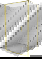 Mexen Exo cabină de duș pliabilă 85 x 95 cm, transparent, aurie - 816-085-095-50-00