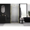 Mexen Exo-B Duo uși de duș duble batante 70 cm, transparente, aurii - 814-070-000-50-00