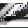 Mexen Exo uși de duș duble rabatabile 70 cm, transparente, aurii - 814-070-000-50-00