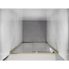 Mexen Exo uși de duș glisante 120 cm, transparente, aurii - 8151-120-000-50-00