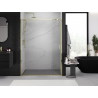 Mexen Exo-S uși de duș glisante 135 cm, transparente, aurii - 8151-135-000-50-00