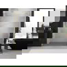 Mexen Exo uși de duș glisante 135 cm, transparent, aurii - 8151-135-000-50-00