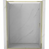 Mexen Exo-S uși de duș glisante 140 cm, transparente, aurii - 8151-140-000-50-00