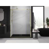Mexen Exo-S uși de duș glisante 150 cm, transparente, aurii - 8151-150-000-50-00