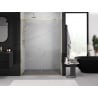 Mexen Exo uși de duș duble culisante 130 cm, transparent, auriu - 8152-130-000-50-00