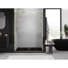 Mexen Exo uși de duș duble culisante 130 cm, transparent, auriu - 8152-130-000-50-00