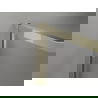Mexen Exo uși de duș duble glisante 130 cm, transparent, aurii - 8152-130-000-50-00