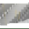 Mexen Exo uși de duș duble glisante 160 cm, transparent, auriu - 8152-160-000-50-00