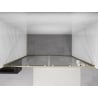 Mexen Exo uși de duș duble, glisante, 170 cm, transparent, aurii - 8152-170-000-50-00