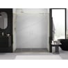 Mexen Exo uși de duș duble culisante 180 cm, transparente, aurii - 8152-180-000-50-00
