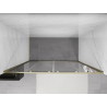 Mexen Exo-S Duo uși de duș duble glisante 180 cm, transparente, aurii - 8152-180-000-50-00