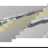 Mexen Exo uși de duș duble glisante 190 cm, transparent, aurii - 8152-190-000-50-00