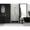 Mexen Exo-F uși de duș pliante 65 cm, transparent, aurii - 816-065-000-50-00