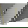 Mexen Exo uși de duș pliante 70 cm, transparent, aurii - 816-070-000-50-00