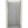 Mexen Exo ușă de duș pliabilă 75 cm, transparentă, aurie - 816-075-000-50-00