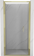 Mexen Exo-F uși de duș pliabile 75 cm, transparent, aurii - 816-075-000-50-00