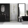 Mexen Exo uși de duș pliabile 85 cm, transparente, aurii - 816-085-000-50-00