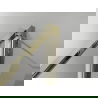 Mexen Exo uși de duș pliante 90 cm, transparente, aurii - 816-090-000-50-00