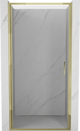 Mexen Exo-B ușă de duș batantă 70 cm, transparentă, aurie - 817-070-000-50-00