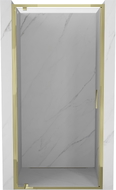 Mexen Exo-BR ușă de duș batantă 65 cm, transparent, auriu - 8181-065-000-50-00