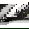 Mexen Exo uși de duș batante 85 cm, transparent, auriu - 8181-085-000-50-00