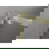 Mexen Exo uși de duș batante 95 cm, transparente, aurii - 8181-095-000-50-00