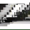 Mexen Exo uși de duș duble 80 cm, transparente, aurii - 8182-080-000-50-00