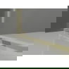 Mexen Exo uși de duș duble 80 cm, transparente, aurii - 8182-080-000-50-00