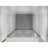 Mexen Exo-BR Duo uși de duș duble batante 90 cm, transparente, aurii - 8182-090-000-50-00