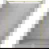 Mexen Exo uși de duș batante 130 cm, transparent, aurii - 819-130-000-50-00