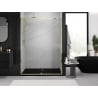Mexen Exo uși de duș batante de 130 cm, transparente, aurii - 819-130-000-50-00