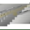 Mexen Exo ușă de duș cu deschidere 140 cm, transparentă, aurie - 819-140-000-50-00